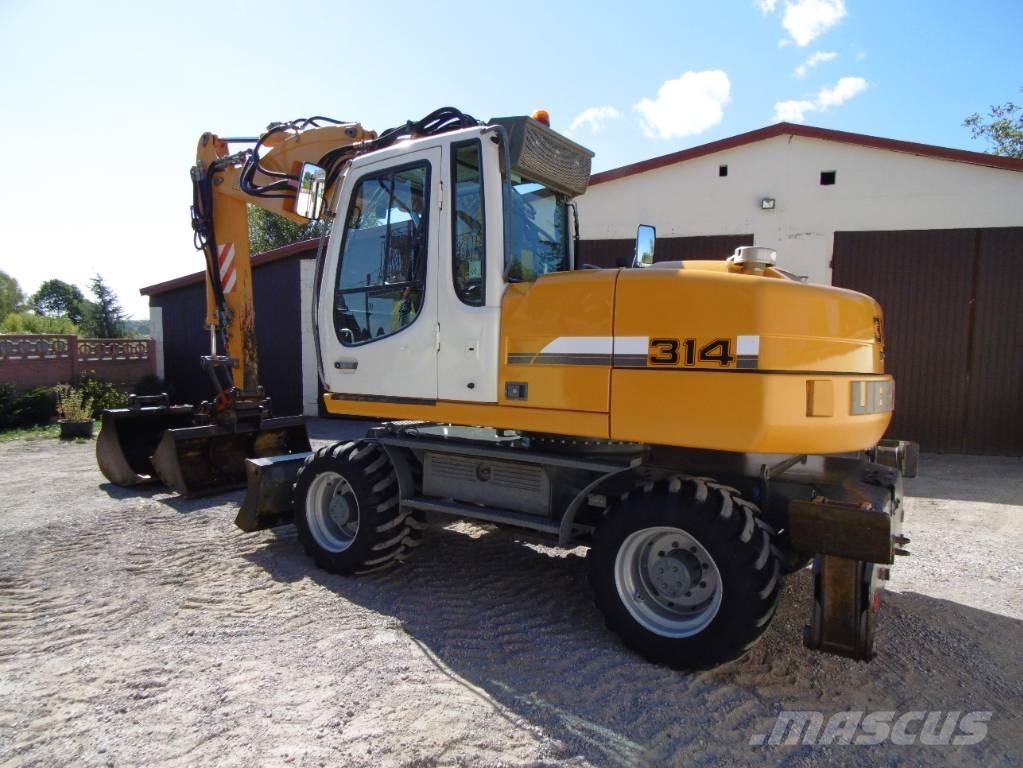 Liebherr A314 Εκσκαφείς με τροχούς - λάστιχα