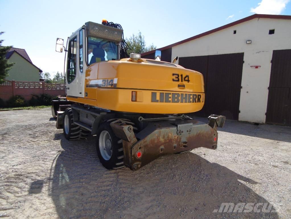 Liebherr A314 Εκσκαφείς με τροχούς - λάστιχα