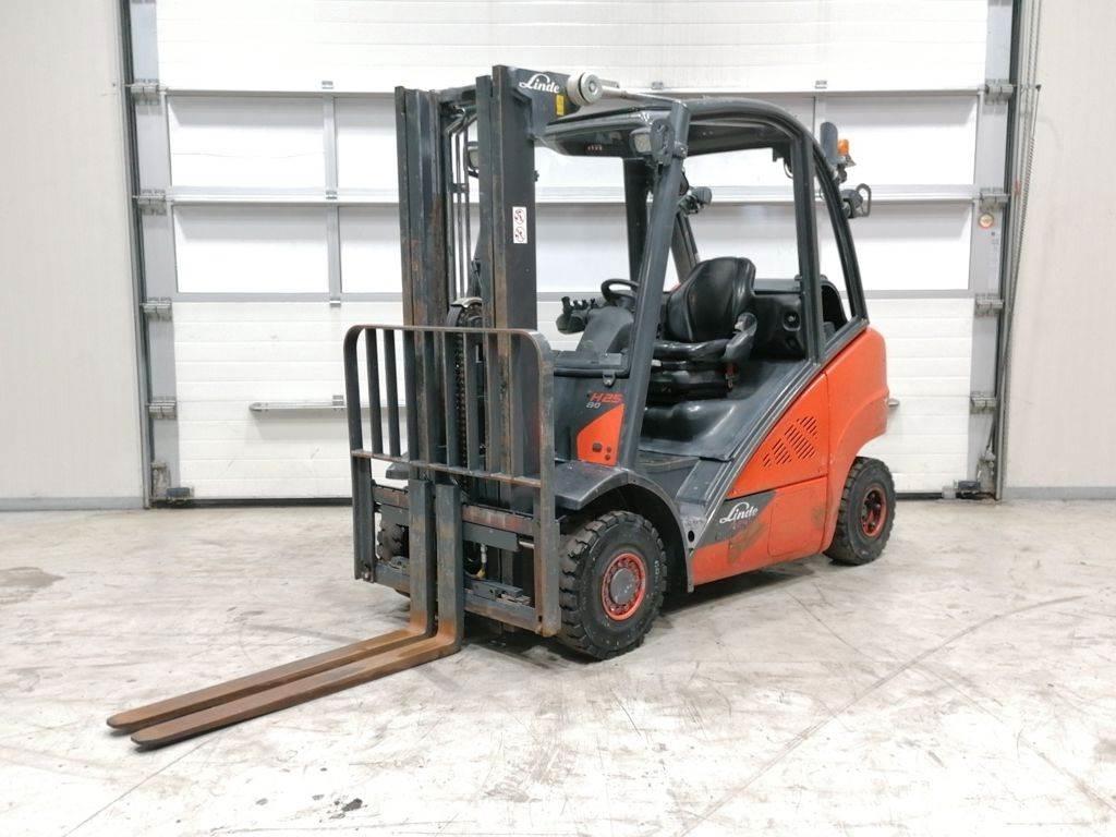Linde H25T-01 Περονοφόρα ανυψωτικά κλαρκ με φυσικό αέριο LPG