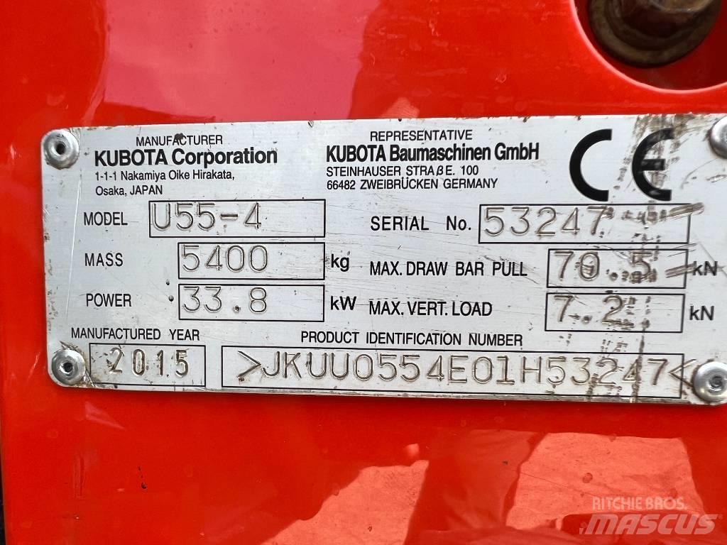 Kubota U 55-4 Εκσκαφάκι (διαβολάκι) < 7t