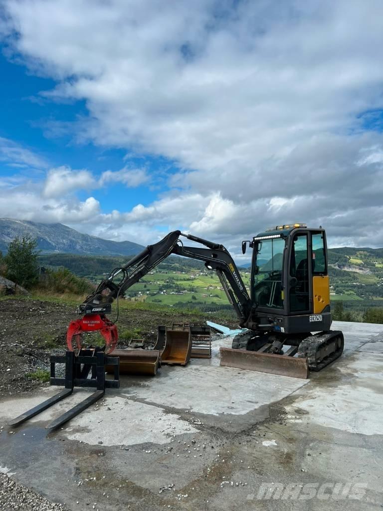 Volvo ECR25D Εκσκαφάκι (διαβολάκι) < 7t
