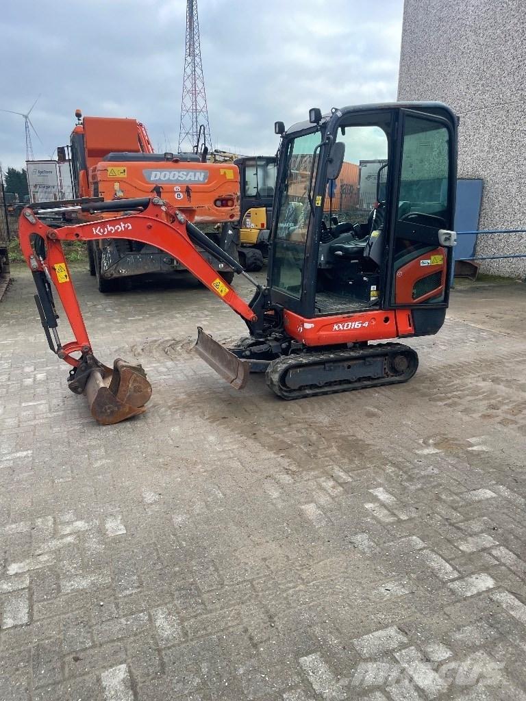 Kubota KX 016-4 Εκσκαφάκι (διαβολάκι) < 7t