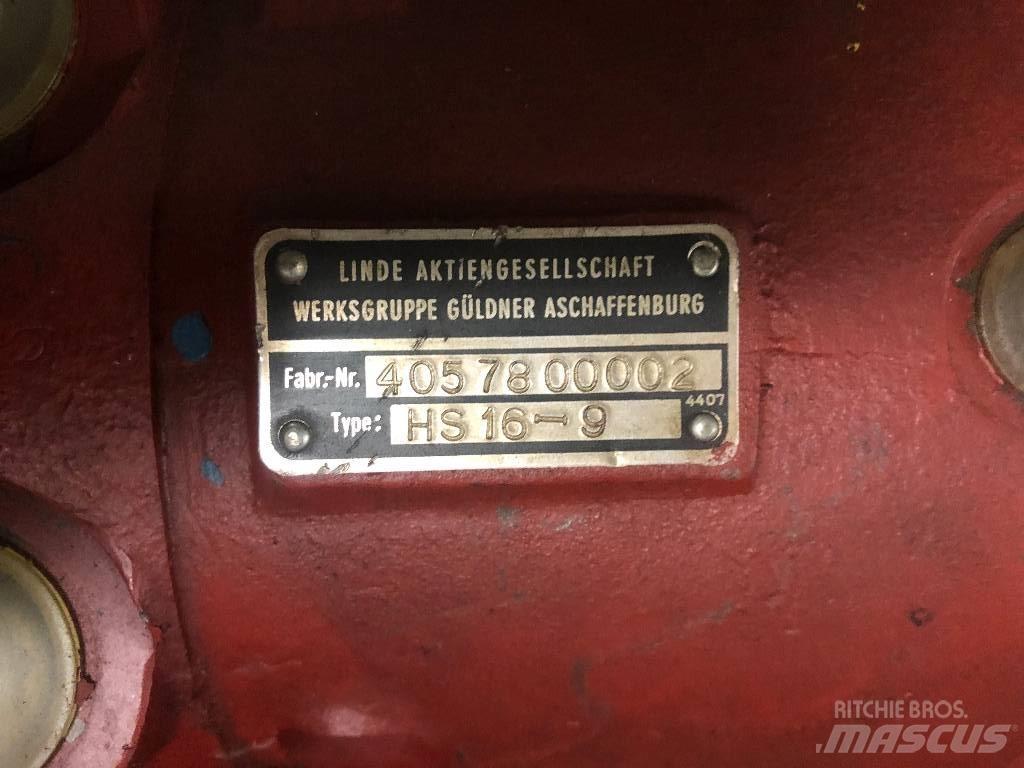 Linde HS16-9 Άλλα εξαρτήματα