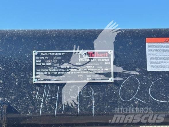Talbert 4050TA Ημιρυμούλκες με χαμηλό δάπεδο