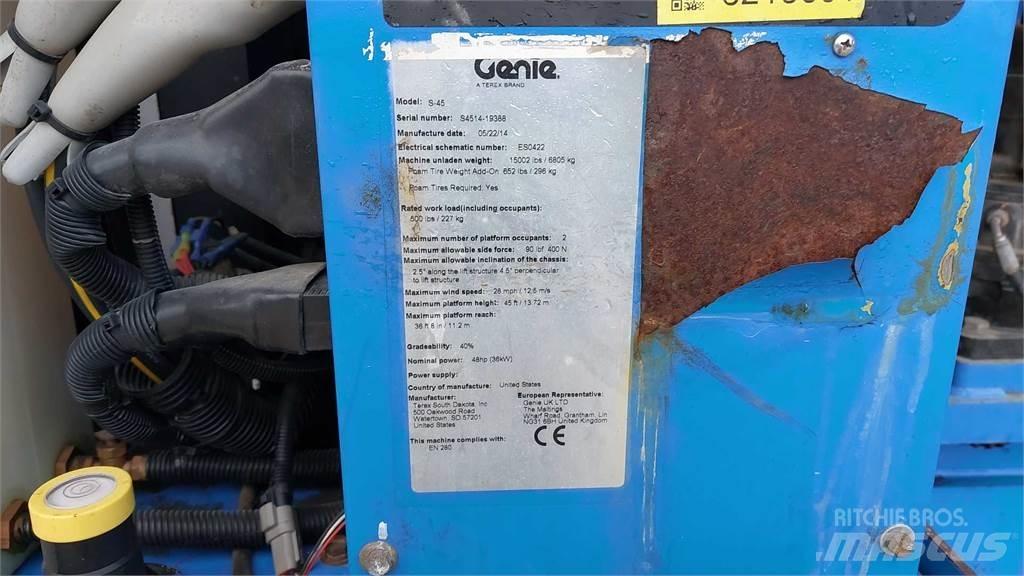 Genie S45 Ανυψωτήρες με τηλεσκοπικό βραχίονα