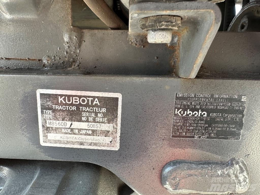 Kubota M8560 Τρακτέρ