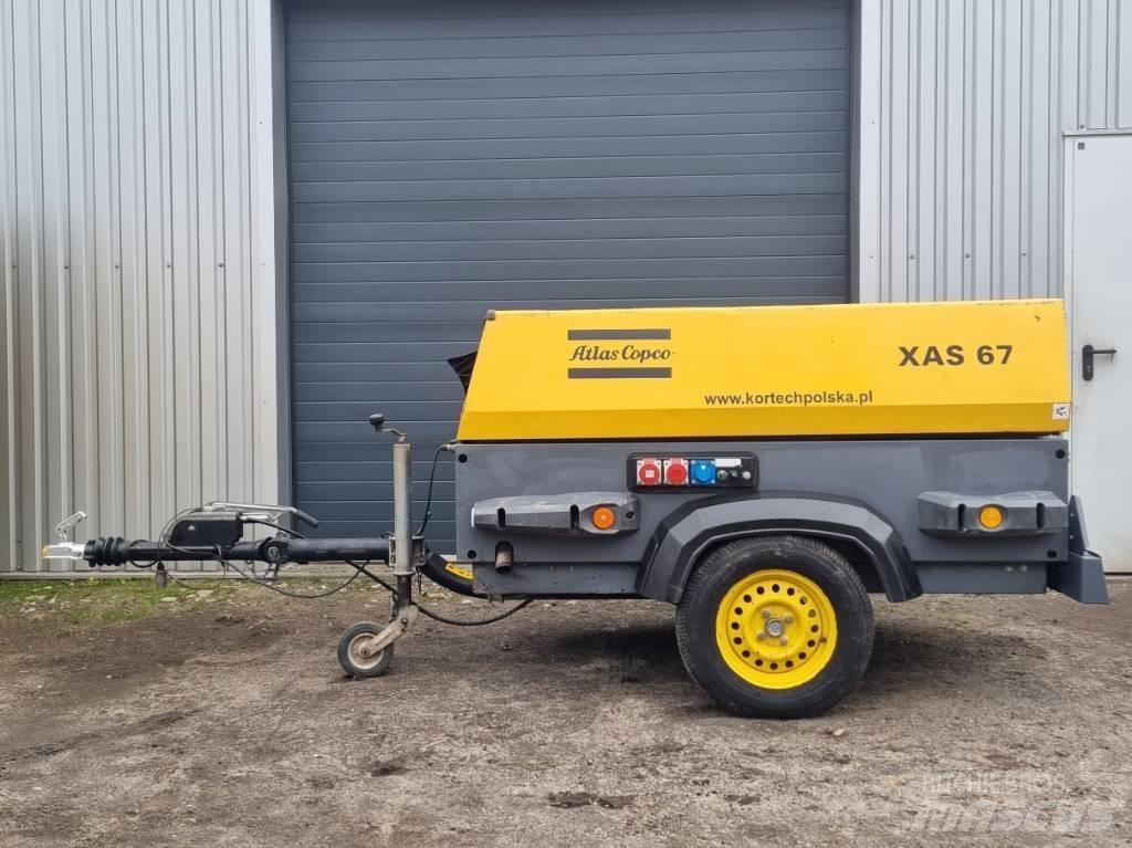 Atlas Copco XAS 67 Συμπιεστές