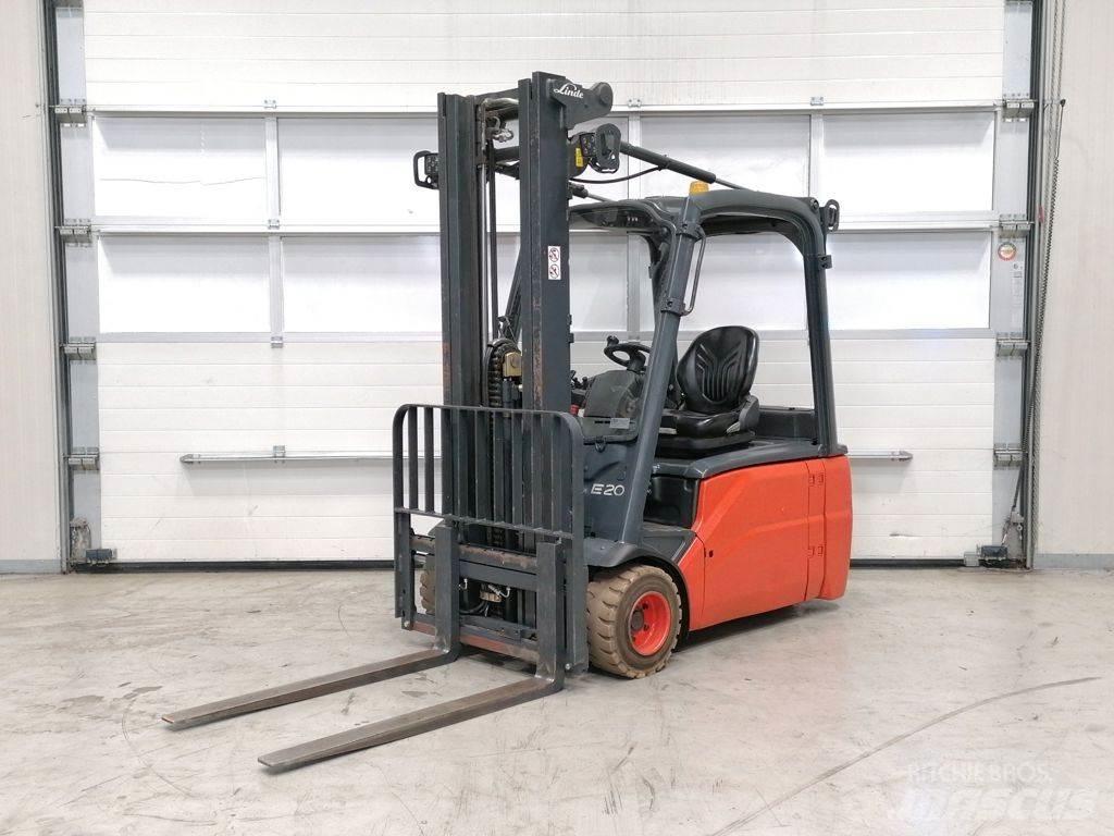 Linde E20L-01 Ηλεκτρικά περονοφόρα ανυψωτικά κλαρκ