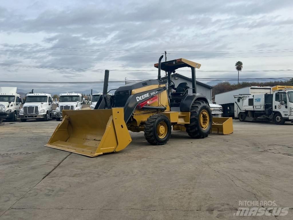 John Deere 210L EP Εμπρόσθιοι φορτωτές και σκαπτικά