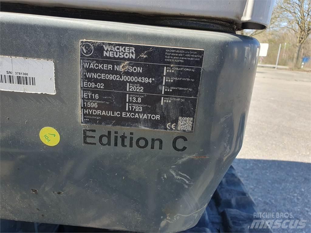 Wacker Neuson ET16 Εκσκαφείς με ερπύστριες
