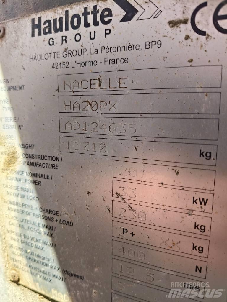 Haulotte HA 20 PX Ανυψωτήρες με αρθρωτό βραχίονα