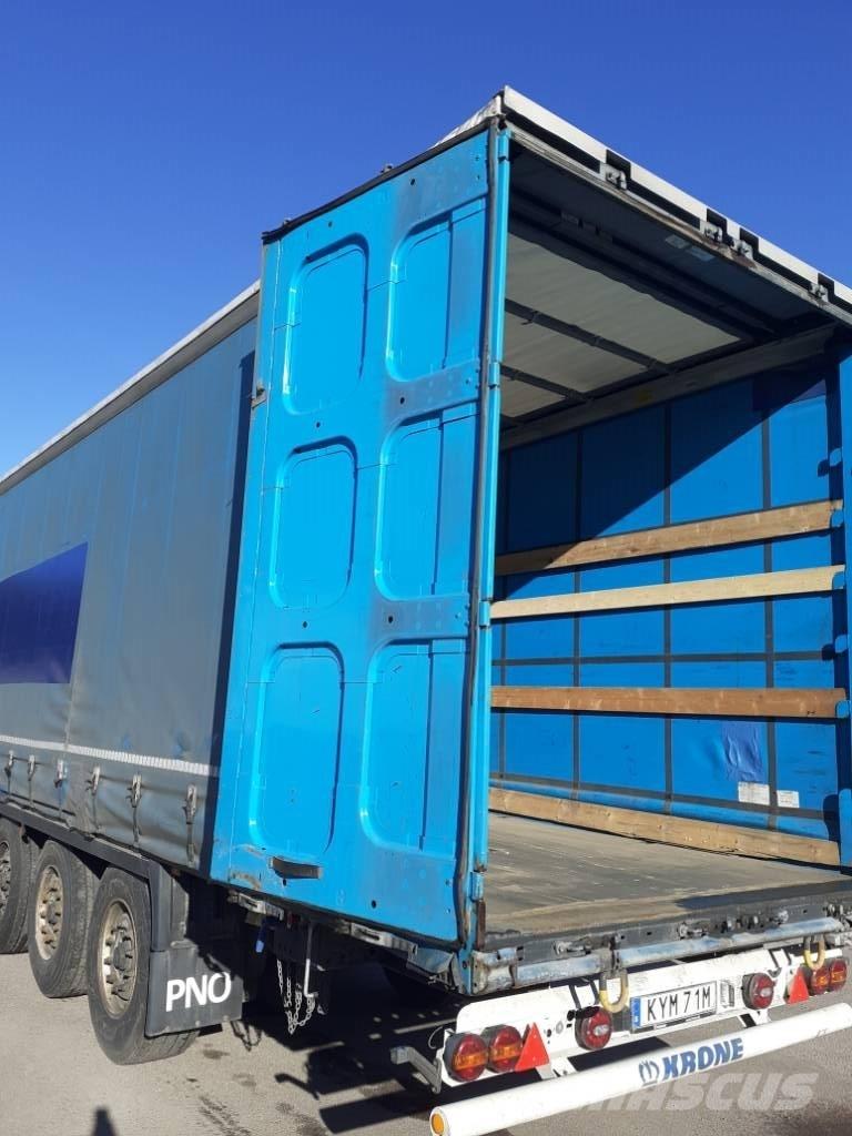 Krone Curtainsider Ημιρυμούλκες Κουρτίνα