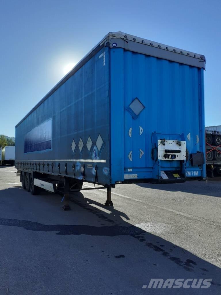 Krone Curtainsider Ημιρυμούλκες Κουρτίνα
