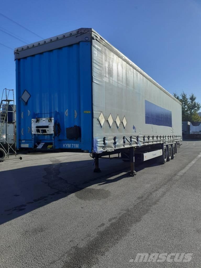 Krone Curtainsider Ημιρυμούλκες Κουρτίνα