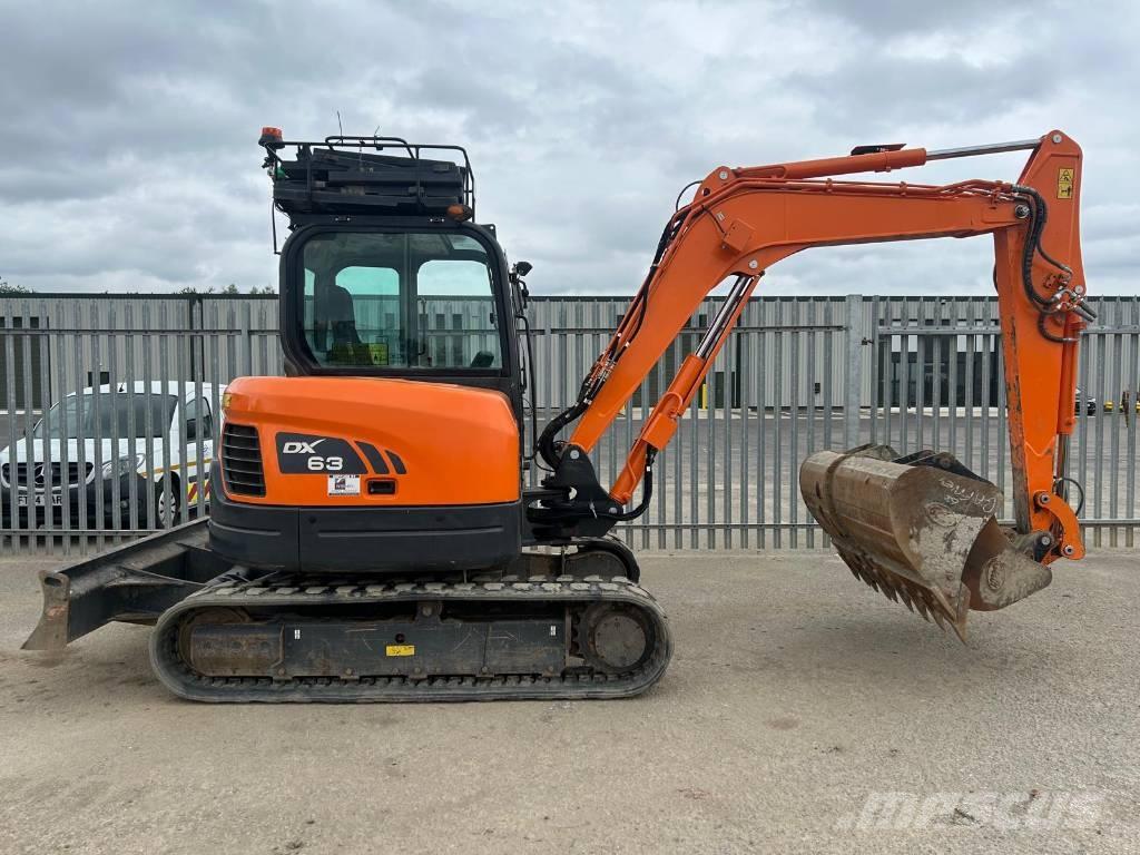 Doosan DX 63-3 Εκσκαφείς με ερπύστριες