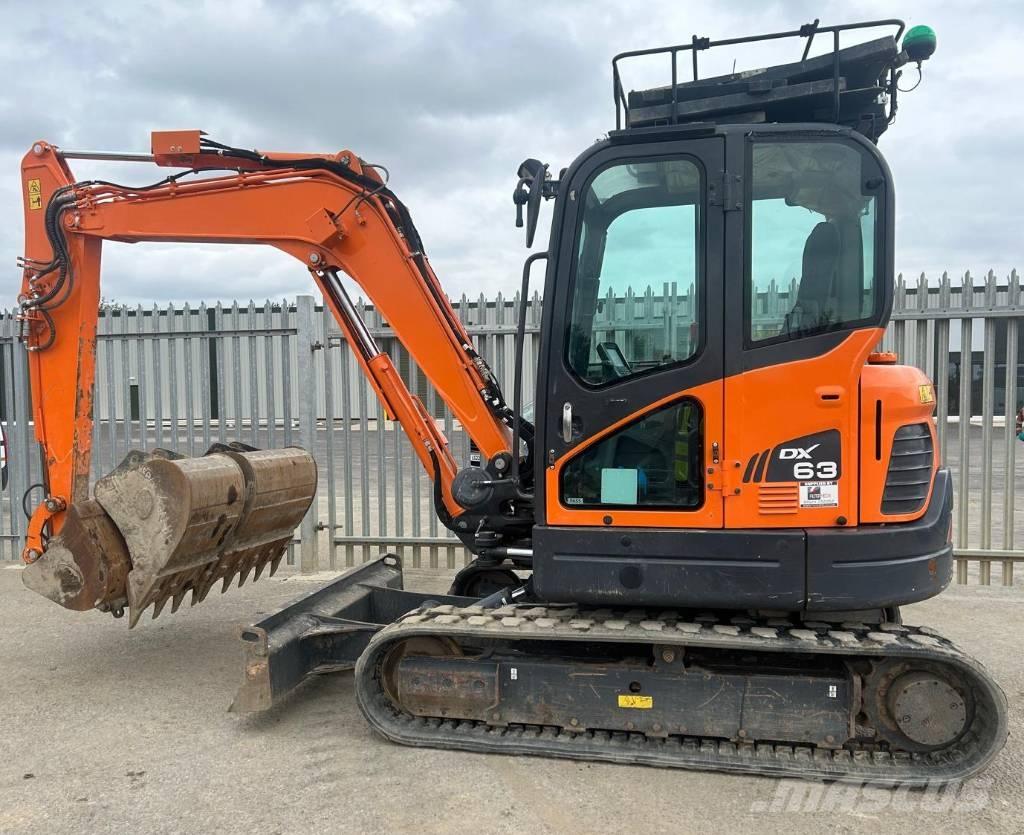 Doosan DX 63-3 Εκσκαφείς με ερπύστριες