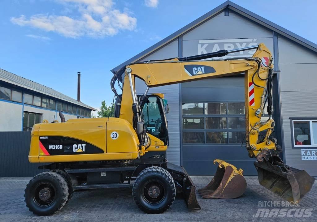 CAT 316D Εκσκαφείς με τροχούς - λάστιχα