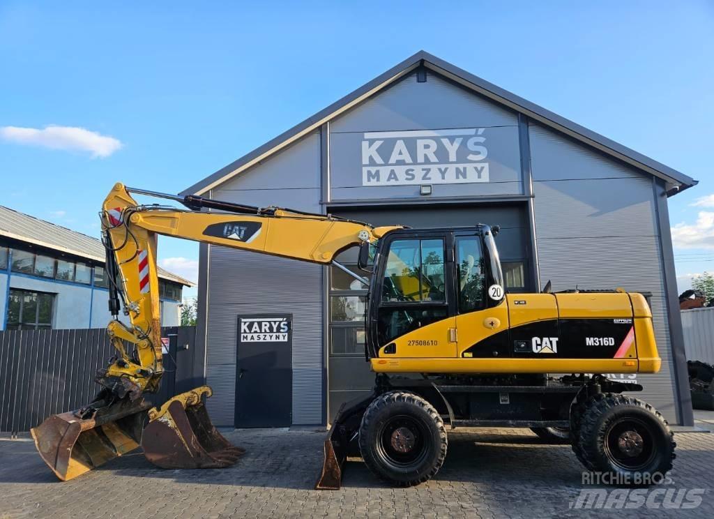 CAT 316D Εκσκαφείς με τροχούς - λάστιχα