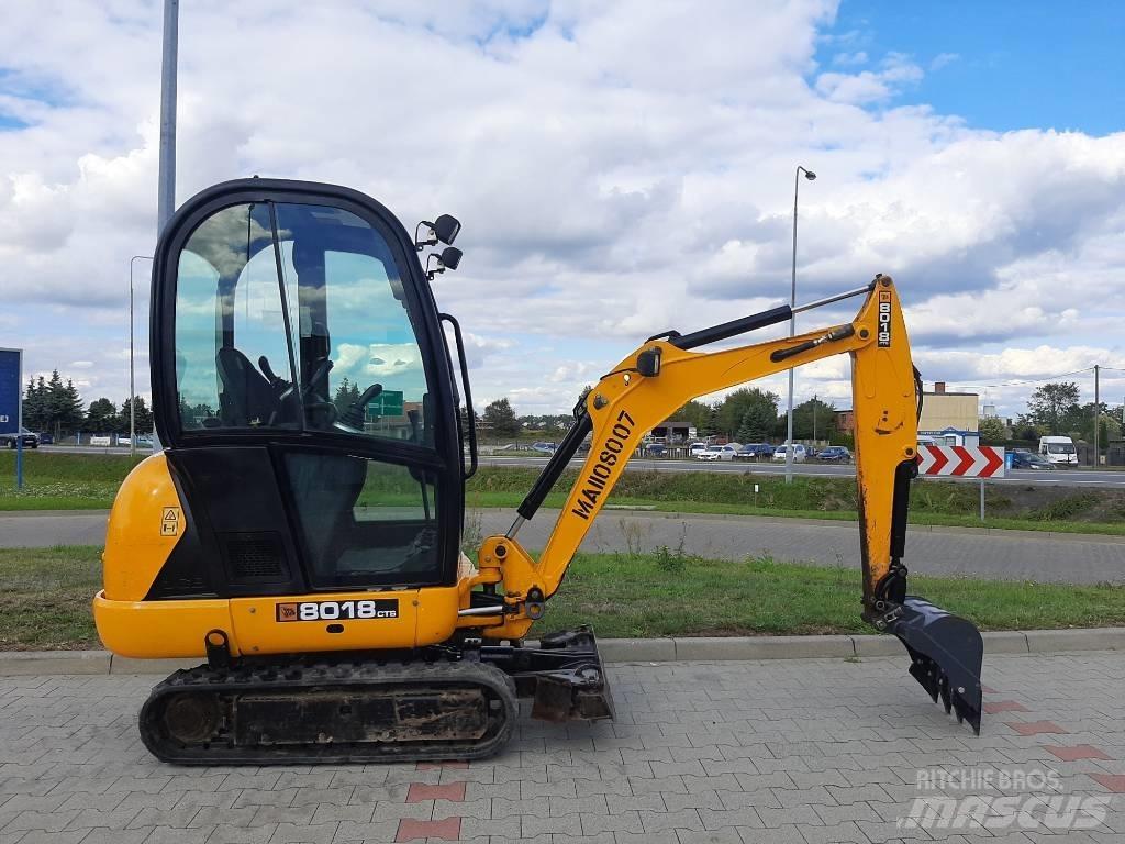 JCB 8018 CTS Εκσκαφάκι (διαβολάκι) < 7t