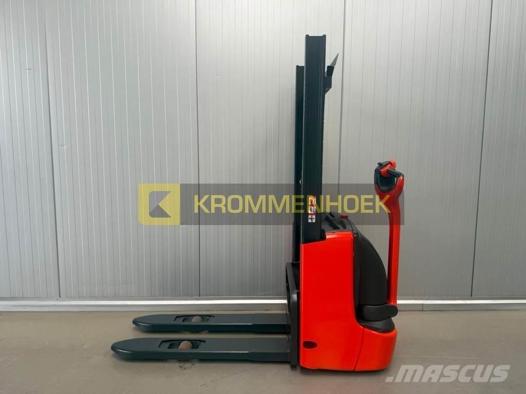Linde L 10 Παλετοφόρα πεζού χειριστή με ιστό