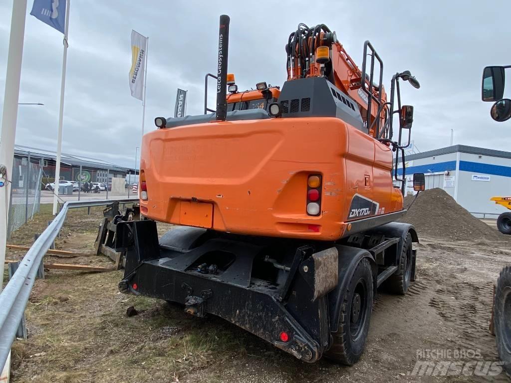 Doosan DX170W-5 Εκσκαφείς με τροχούς - λάστιχα