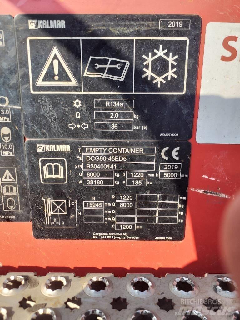 Kalmar DCG80-45ED5 Μηχανές χειρισμού εμπορευματοκιβωτίων
