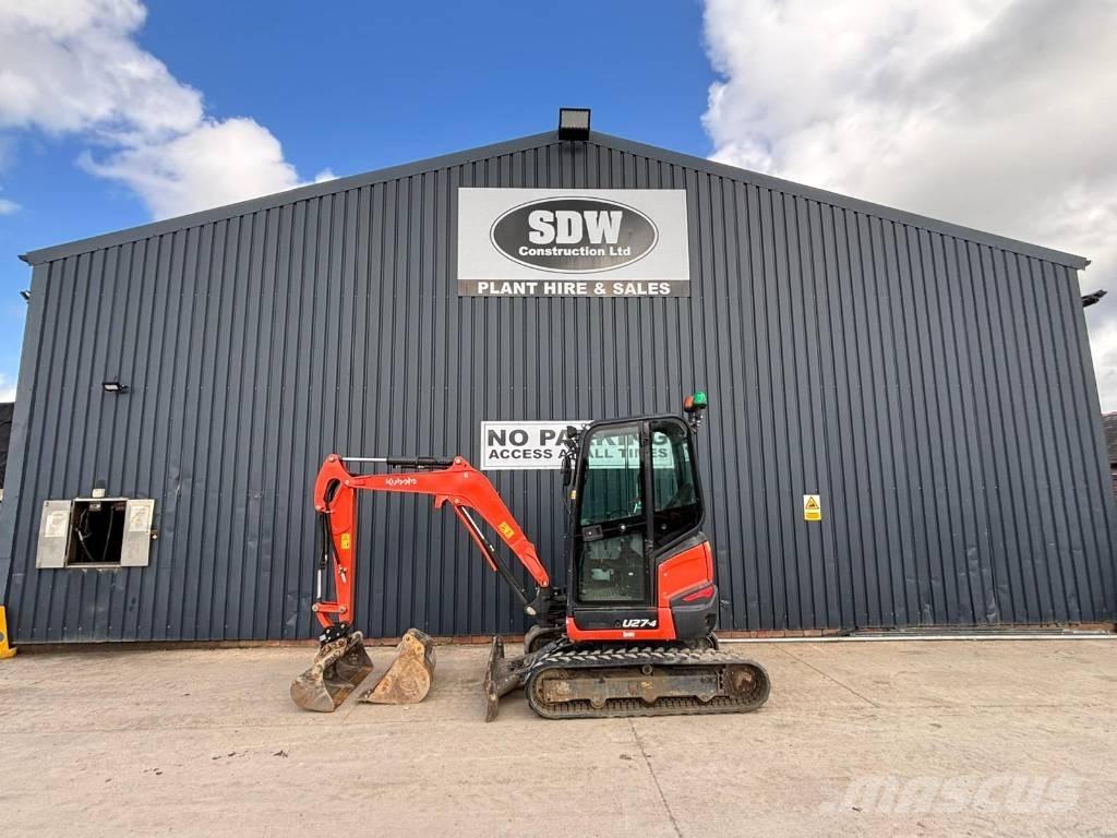 Kubota U 27 Εκσκαφάκι (διαβολάκι) < 7t