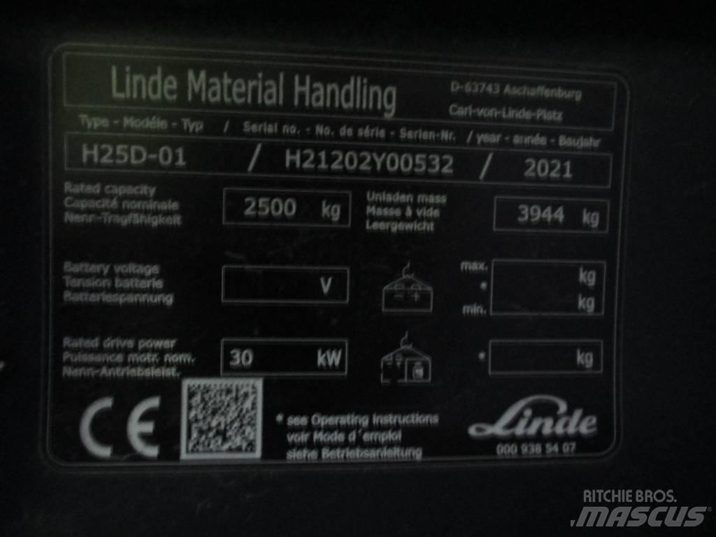Linde H25D Πετρελαιοκίνητα Κλαρκ