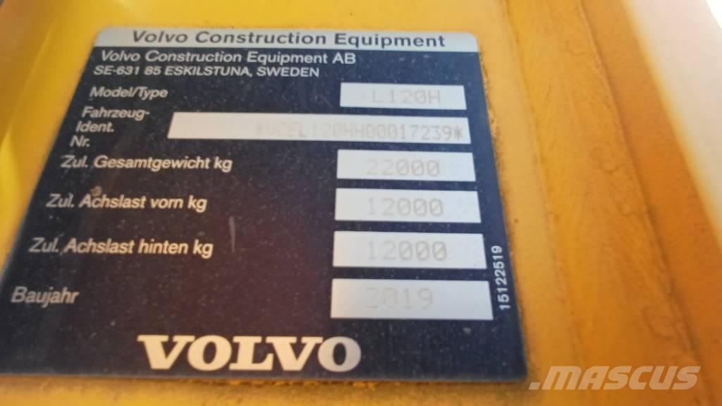 Volvo L 120 H Φορτωτές με λάστιχα (Τροχοφόροι)