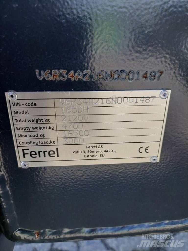 Ferrel 165 DH Ανατρεπόμενες ρυμούλκες