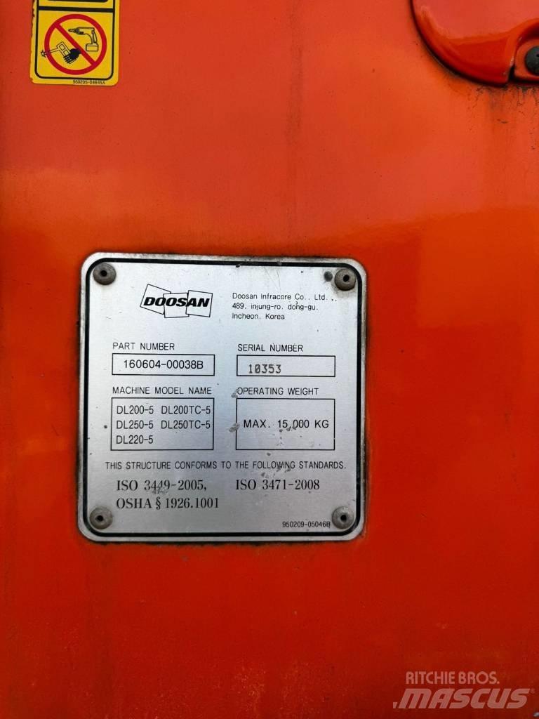 Doosan DL250-5 Φορτωτές με λάστιχα (Τροχοφόροι)