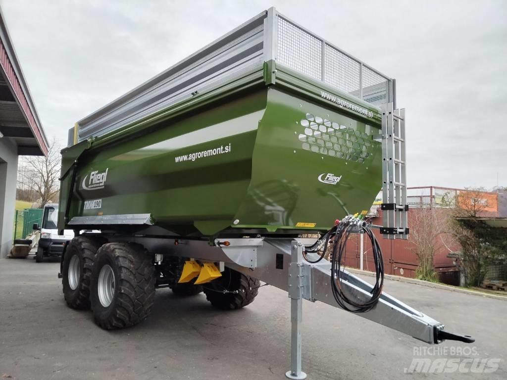 Fliegl TMK 190 FOX Ρυμούλκες φόρτωσης κάδων