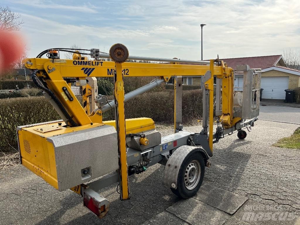Omme Mini 12 EBJ Εναέριες πλατφόρμες τοποθετημένες σε ρυμούλκα