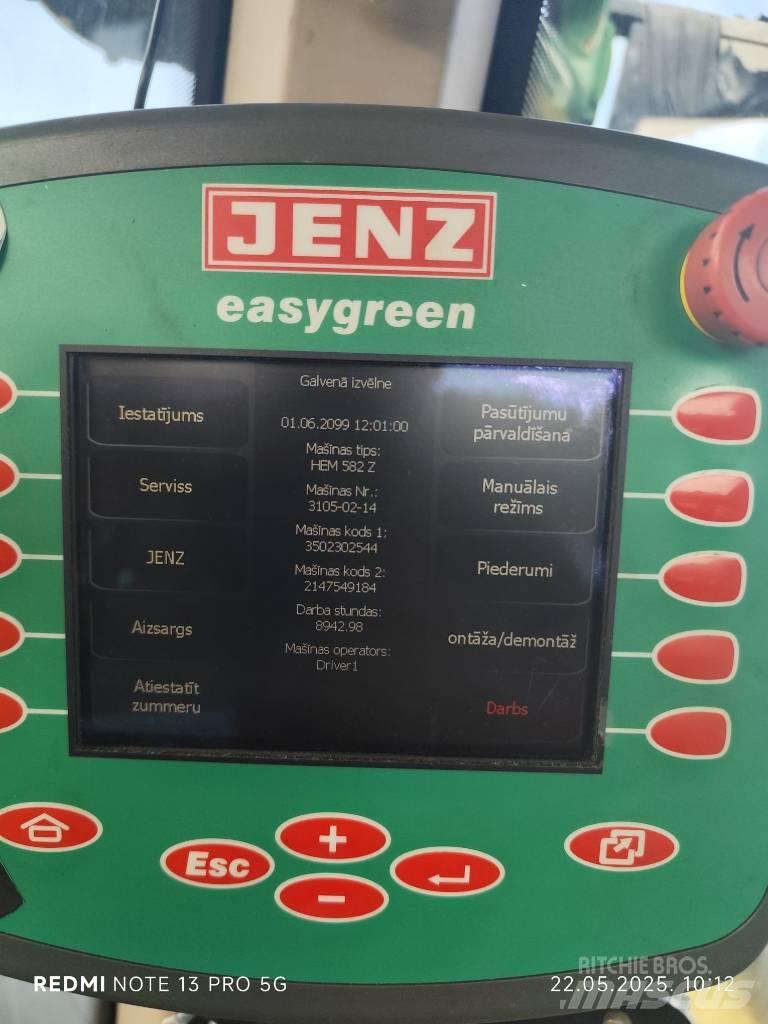 JENZ HEM 582 Z Τεμαχιστές ξύλου