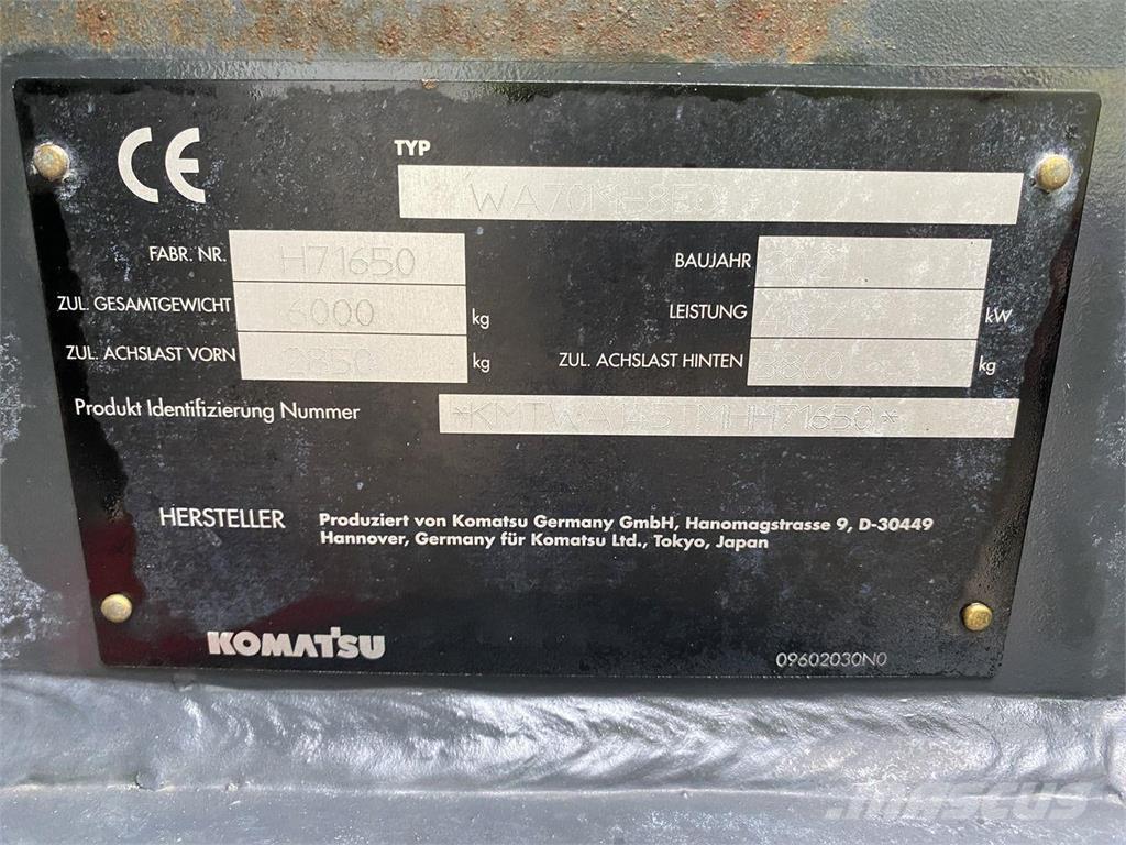 Komatsu WA70M-8EO Φορτωτές πολλαπλών χρήσεων