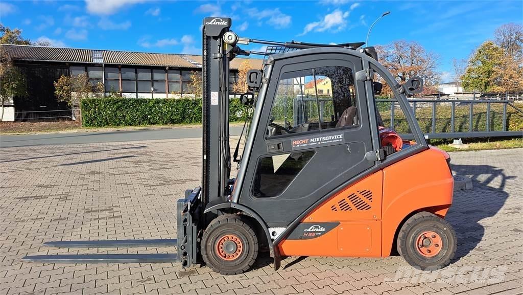 Linde H25T-02 Περονοφόρα ανυψωτικά κλαρκ με φυσικό αέριο LPG