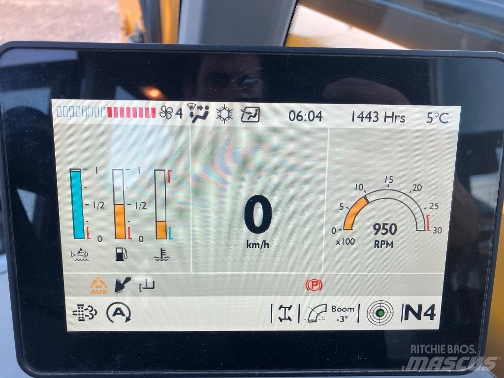 JCB 536-95 Agri Συστήματα τηλεχειρισμού για τη γεωργία
