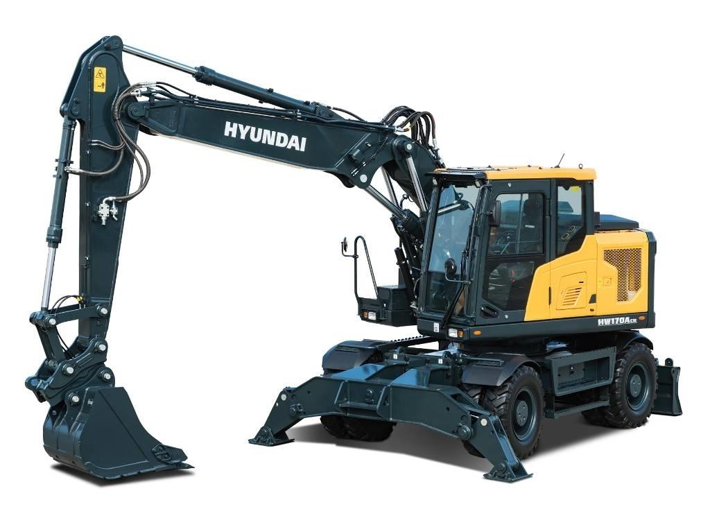 Hyundai HW 170 ACR Εκσκαφείς με τροχούς - λάστιχα