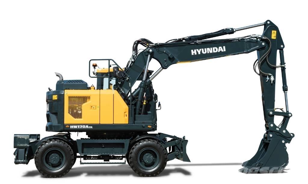 Hyundai HW 170 ACR Εκσκαφείς με τροχούς - λάστιχα