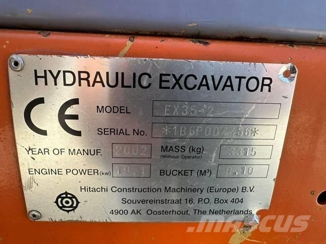 Hitachi EX 35-2 Εκσκαφάκι (διαβολάκι) < 7t