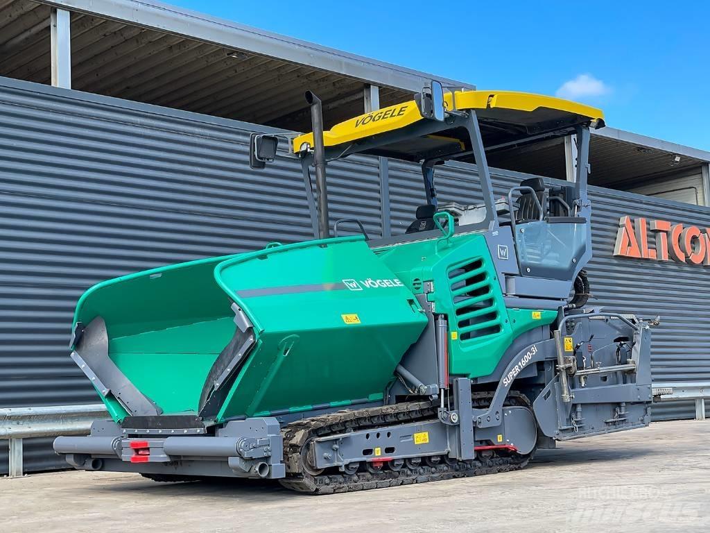 Vögele SUPER 1600-3I Επίστρωση ασφάλτου