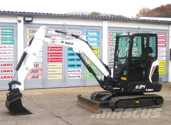 Bobcat E 34 Εκσκαφάκι (διαβολάκι) < 7t