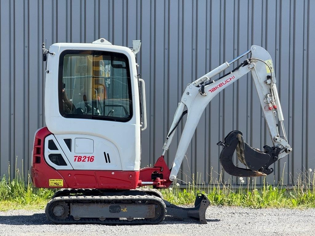 Takeuchi TB 216 Εκσκαφάκι (διαβολάκι) < 7t