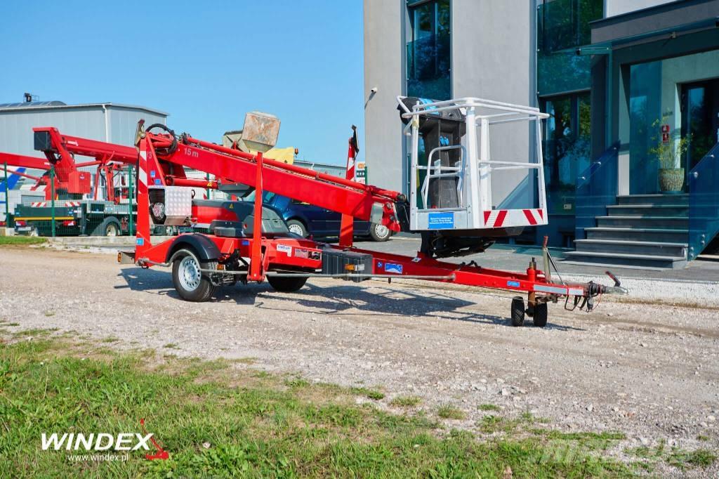 Dino 150 T Εναέριες πλατφόρμες τοποθετημένες σε ρυμούλκα