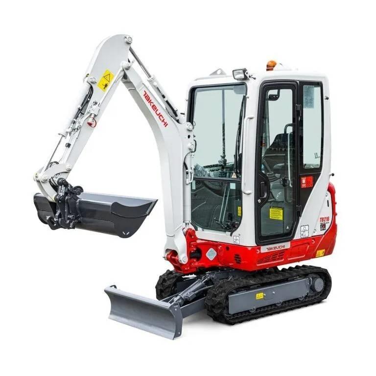 Takeuchi TB216 Εκσκαφάκι (διαβολάκι) < 7t