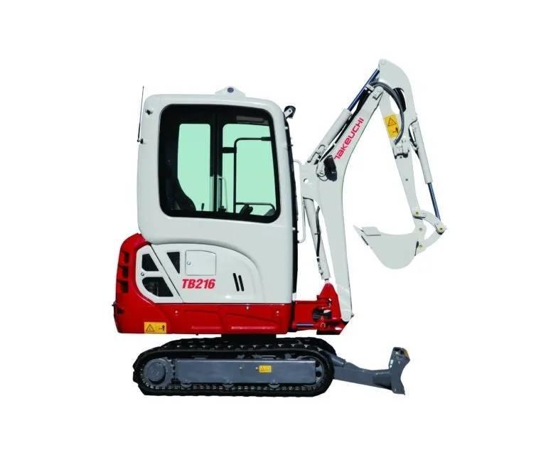 Takeuchi TB216 Εκσκαφάκι (διαβολάκι) < 7t