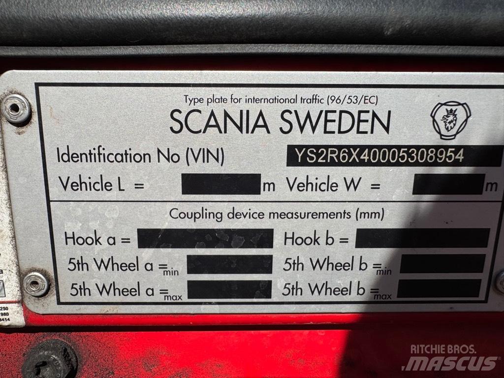 Scania R 560 Φορτηγά ξυλείας