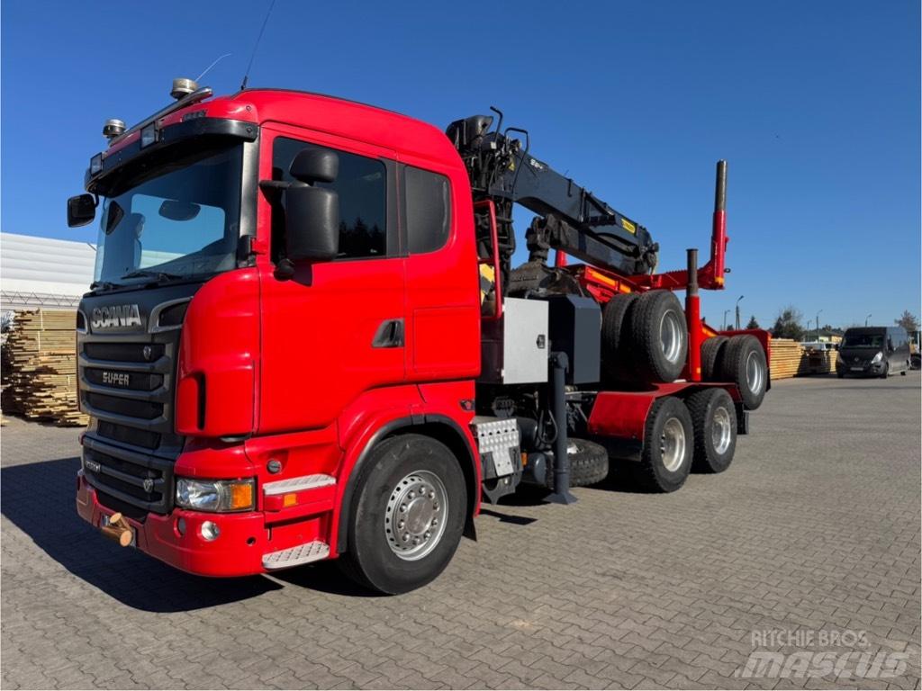 Scania R 560 Φορτηγά ξυλείας