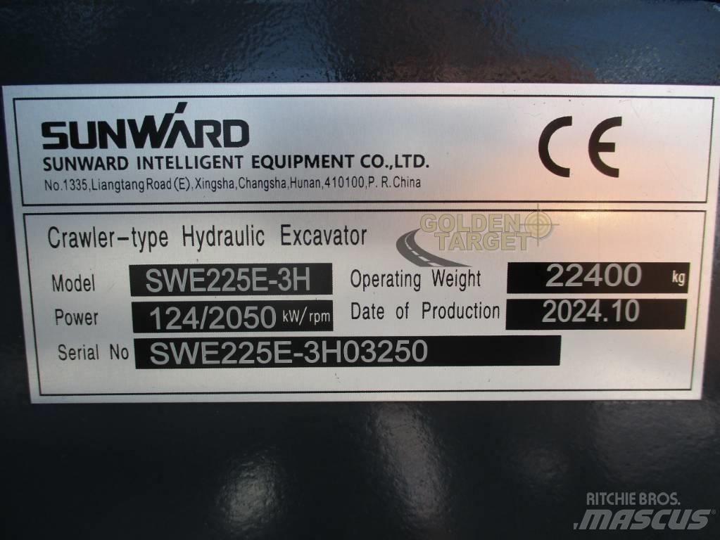 Sunward SWE 225E-3H Εκσκαφείς με ερπύστριες