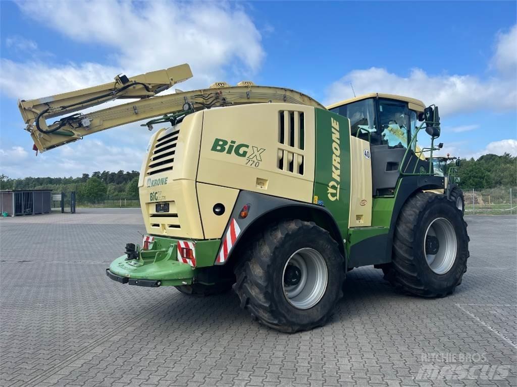Krone BiG X 770 Ενσιρωκοπτικές μηχανές